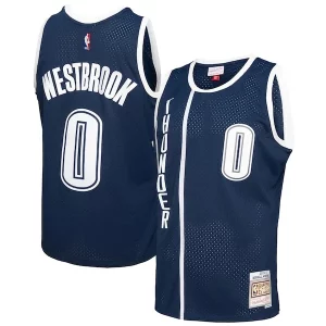 Russell Westbrook Oklahoma City Superbe Thunder 2015/16 Swingman Jersey Blue
