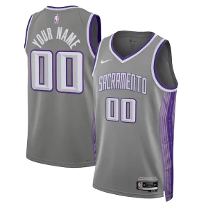 Sacramento Kings Nike Unisex 2022/23 Incontournable Swingman Custom Jersey City Edition Black