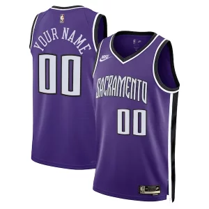 Sacramento Kings Nike Unisex Adult Swingman Custom Jersey Classic Edition Purple Exquisite