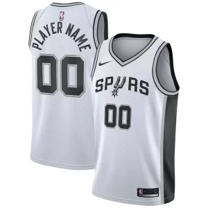 San Antonio Spurs Premium Nike 2020/21 Swingman Custom Jersey Association Edition White