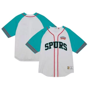 San Antonio Spurs Practice Day Baseball Refiné Jersey White