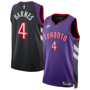Scottie Barnes Toronto Raptors Nike Unisex Bold 2024/25 Swingman Jersey Purple Classic Edition