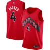 Scottie Incontournable Barnes Toronto Raptors Nike Youth Swingman Jersey Icon Edition Red/White