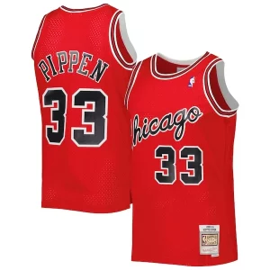 Scottie Pippen Chicago Bulls Hardwood Classics 2003 04 Swingman Exquisite Jersey Red