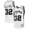 Sean Unique Elliott San Antonio Spurs 1998/99 Hardwood Classics Swingman Jersey White