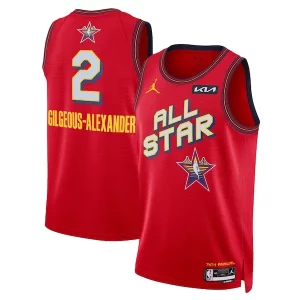 Shai Gilgeous Alexander Nike Unisex 2025 NBA All Star Game Swingman Player Jersey Red Prime