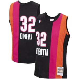 Shaquille Commémoratif O'Neal Miami Heat 2005/06 Hardwood Classics Swingman Jersey Black