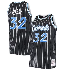 Shaquille Collectible O'Neal Orlando Magic Big & Tall Hardwood Classics Jersey Black