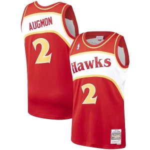 Stacey Augmon Atlanta Hawks 1991/92 Hardwood Classics Swingman Magnifique Jersey Red