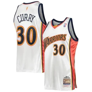 Stephen Curry Golden State Warriors 2009/10 Hardwood Magnifique Classics Authentic Jersey White