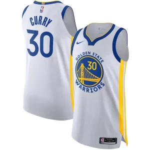 Stephen Curry Golden State Warriors Nike Authentic Jersey Association Gracieux Edition White