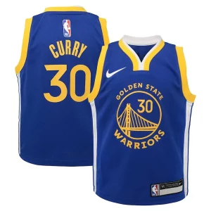 Stephen Curry Classique Golden State Warriors Nike Preschool Dri FIT Swingman Player Jersey Icon Edition Royal