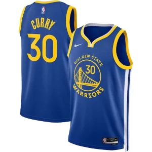 Stephen Curry Golden State Warriors Nike Unisex Exceptionnel Swingman Jersey Icon Edition Royal/White