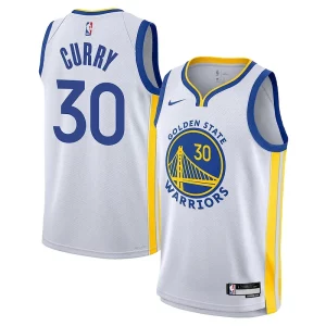 Stephen Curry Golden State Warriors Nike Youth Performance Swingman Jersey Association Edition White Premium