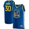 Stephen Curry Golden State Warriors Fast Break Replica Jersey Icon Edition Royal Uniques