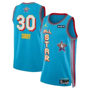 Stephen Curry Jordan Brand Unisex Collectible 2025 NBA All Star Game Swingman Player Jersey Light Blue