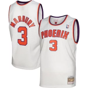 Stephon Marbury Phoenix Suns 2001/02 Hardwood Commémoratif Classics Swingman Jersey White