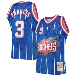 Steve Francis Houston Rockets Luxueux Hardwood Classics 1999/00 Lunar New Year Swingman Jersey Blue