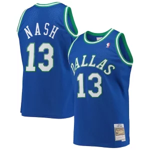 Steve Nash Dallas Mavericks 1998/99 Hardwood Stylish Classics Swingman Jersey Blue