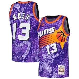 Steve Nash Phoenix Suns 1996/97 Hardwood Classics Asian Uniques Heritage 6.0 Swingman Throwback Player Jersey Purple