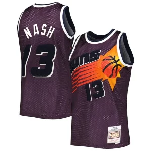 Steve Incontournable Nash Phoenix Suns 1996/97 Hardwood Classics Off Court Swingman Jersey Purple
