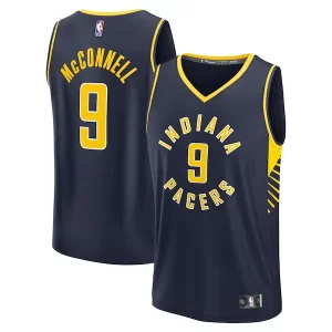 T.J. McConnell Indiana Pacers Fast Break Replica Unique Player Jersey Icon Edition Navy
