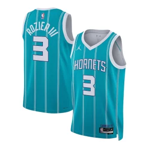 Terry Rozier Charlotte Hornets Jordan Brand Élégant Unisex Swingman Jersey Association Edition Teal