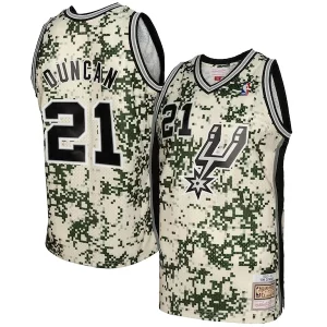 Tim Personalisable Duncan San Antonio Spurs 2013/14 Swingman Jersey Camo