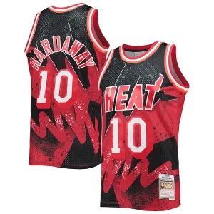 Tim Distingué Hardaway Miami Heat Hardwood Classics 1996/97 Hyper Hoops Swingman Jersey Scarlet