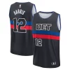 Tobias Harris Detroit Pistons Youth Fast Break Player Jersey Statement Edition Luxueux Black