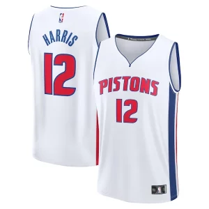 Tobias Harris Detroit Sophistiqué Pistons Fast Break Replica Player Jersey Association Edition White