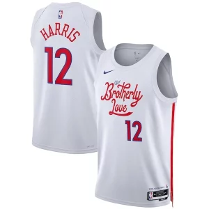 Tobias Harris Philadelphia 76ers Nike Unisex 2022/23 Swingman Gracieux Jersey City Edition White