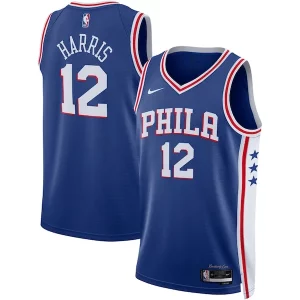 Tobias Harris Philadelphia 76ers Nike Distingué Unisex Swingman Jersey Icon Edition Royal