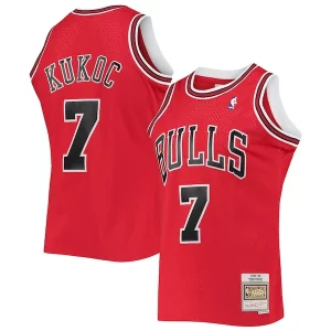 Toni Kukoc Chicago Bulls 1997/98 Hardwood Classics Swingman Jersey Red Gracieux