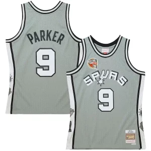 Tony Parker San Stylish Antonio Spurs Unisex Hall of Fame Class of 2023 Throwback Swingman Jersey Gray