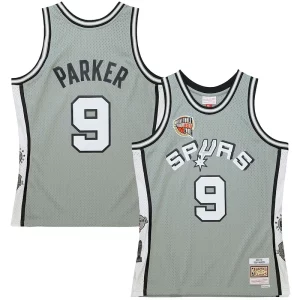 Tony Parker San Antonio Spurs Unisex Hall of Fame Class of 2023 Throwback Swingman Jersey Gray Charming