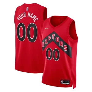 Toronto Raptors Nike 2021/22 Diamond Swingman Custom Jersey Icon Exquisite Edition Red