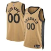 Toronto Confortable Raptors Nike Unisex 2023/24 Custom Swingman Jersey Gold City Edition