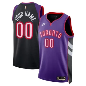 Toronto Raptors Nike Unisex Adult Swingman Éclatant Custom Jersey Classic Edition Purple