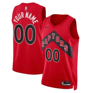 Toronto Raptors Nike Unisex Swingman Custom Collectible Jersey Red Icon Edition