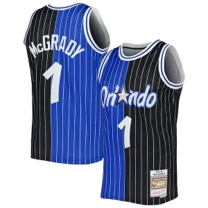 Tracy McGrady Orlando Magic Hardwood Classics 2003/04 Split Swingman Jersey Prime Blue/Black