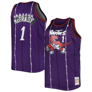 Tracy McGrady Toronto Raptors Big & Tall Hardwood Exquisite Classics 1998/99 Swingman Jersey Purple