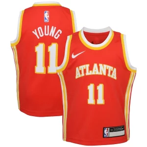 Trae Young Atlanta Hawks Nike Preschool Swingman Player Captivant Jersey Icon Edition Red