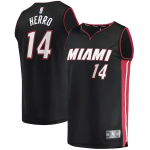 Tyler Herro Miami Heat Fast Distingué Break Replica Jersey Icon Edition Black