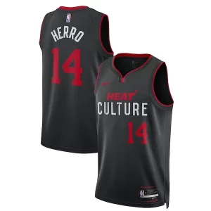 Tyler Herro Uniques Miami Heat Nike Unisex 2023/24 Swingman Jersey Black City Edition