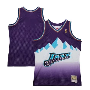 Utah Jazz 1996 97 Hardwood Classics Swingman Premium Jersey Purple