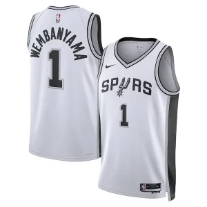 Victor Wembanyama San Antonio Spurs Nike Unisex Swingman Jersey Association Superbe Edition White