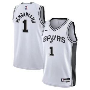 Victor Wembanyama Charming San Antonio Spurs Nike Youth Swingman Jersey Association Edition White