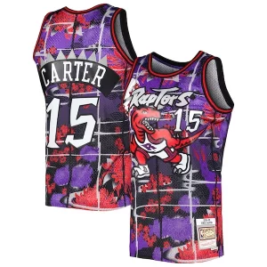 Vince Carter Toronto Authentique Raptors 1998/99 Hardwood Classics Lunar New Year Swingman Jersey Purple
