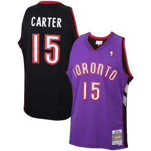 Vince Carter Toronto Raptors 1999/00 Hardwood Dashing Classics Swingman Jersey Purple/White